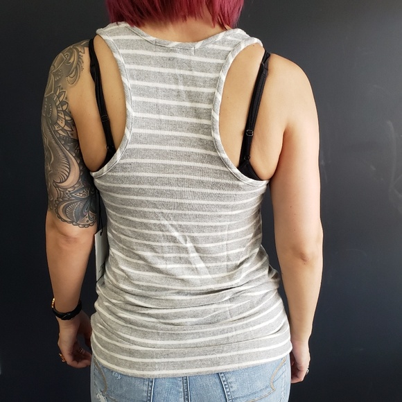 Striped racerback tank - Picture 2 of 3